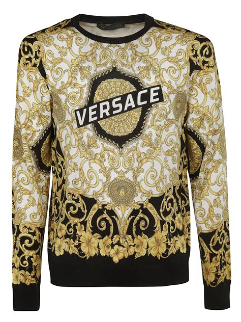 versace logo sweater